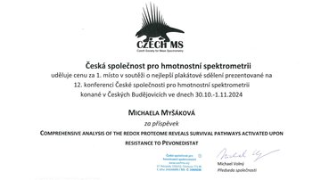 Knowledge on tour: Česká konference hmotnostní spektrometrie 2024